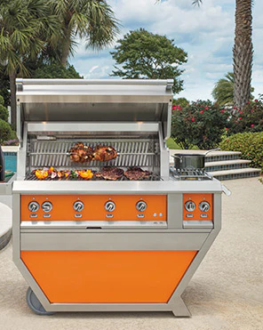 Hestan free standing bbqs