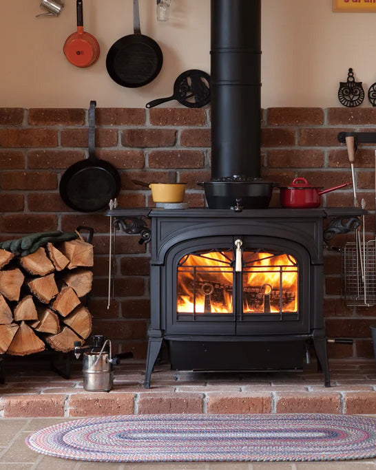 Wood burning fireplaces