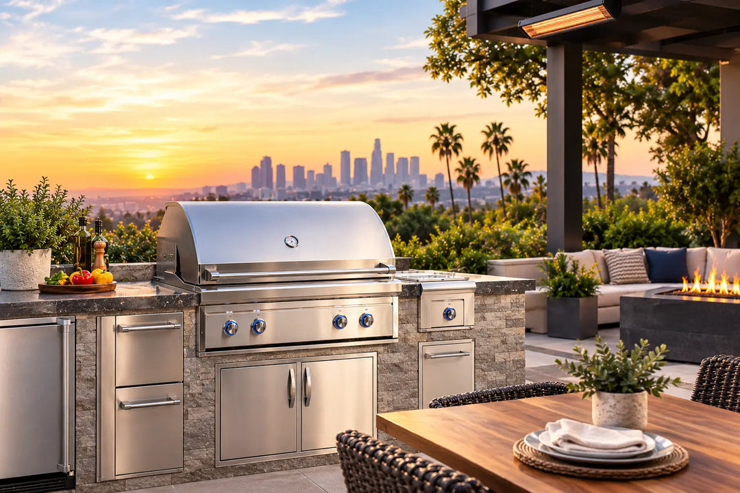 Best Lynx BBQ grills in Los Angeles for luxury outdoor kitchens and backyard cooking